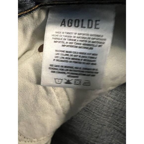 Agolde RILEY HIGH RISE STRAIGHT CROP IN FREQUENCY - Picture 13 of 14